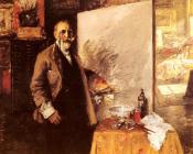 威廉梅里特查斯 - Self Portrait